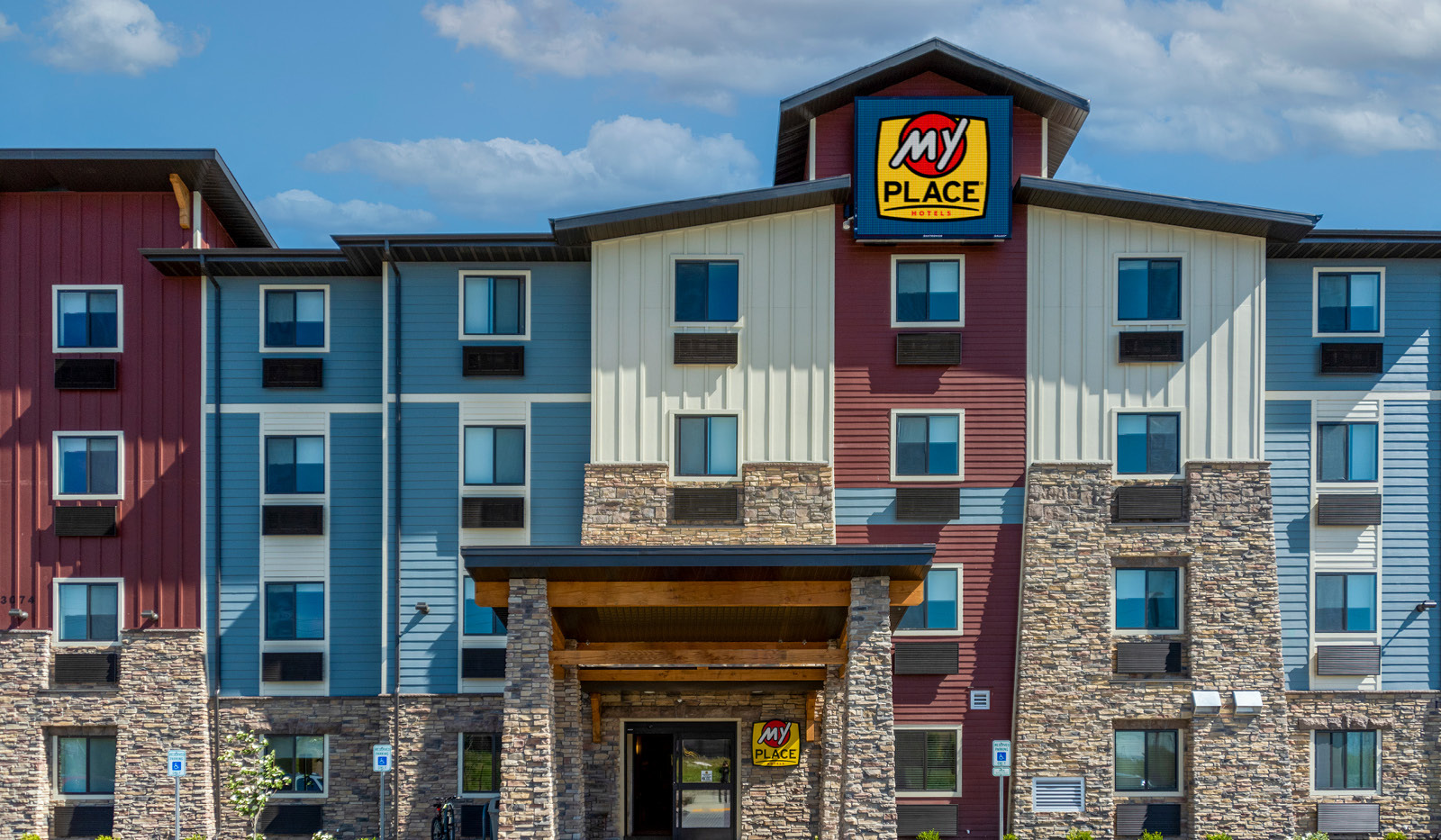 Exterior My Place Hotel-West Valley City, UT.