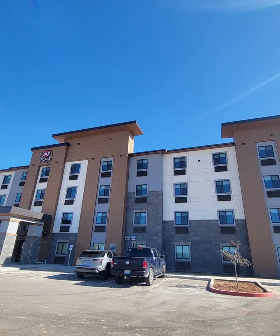 Exterior of a My Place Hotel