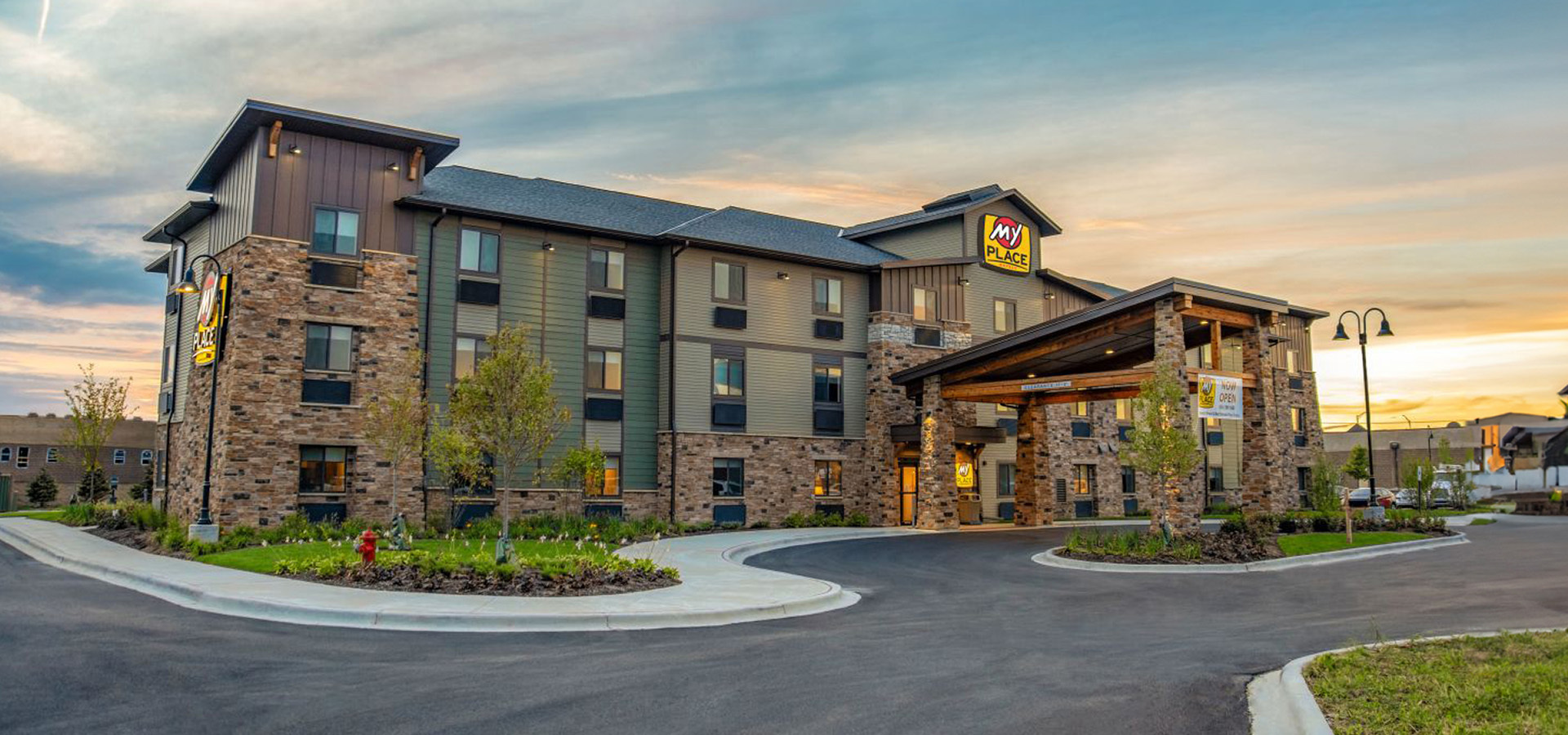 Exterior of My Place Hotel