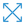 Blue icon of four connected arrows