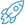 Blue rocket icon