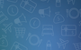 Gradient image with lightly overlayed icons