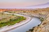 River view of North Dakota.